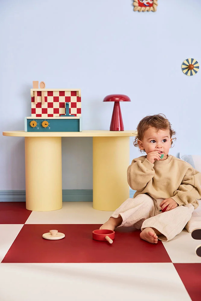 C---kid s concept---1001084KITCHEN_8_P.JPG Cucina Portatile Verde in Legno