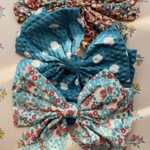 Fermaglio per capelli Bowie – blu bibi