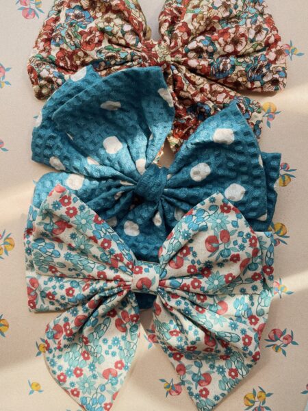Fermaglio per capelli Bowie – blu bibi