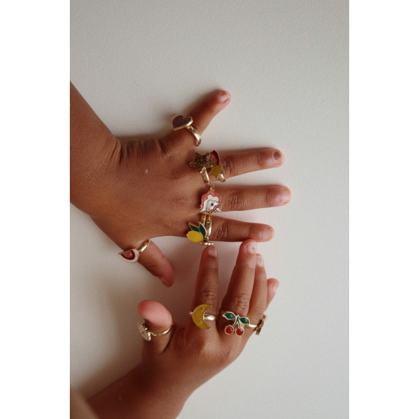 Confezione da 12 anelli – multicolore