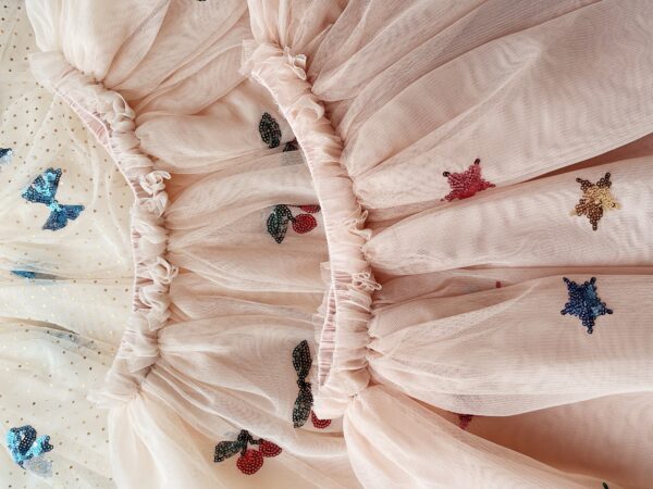 Gonna in tulle con stelle