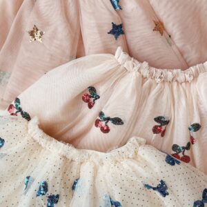 Gonna in tulle con stelle