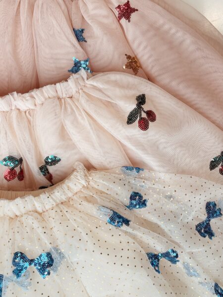 Gonna in tulle con stelle