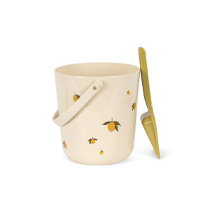 C---konges slojd---KS104682LEMON.JPG Secchiello da Spiaggia con Paletta