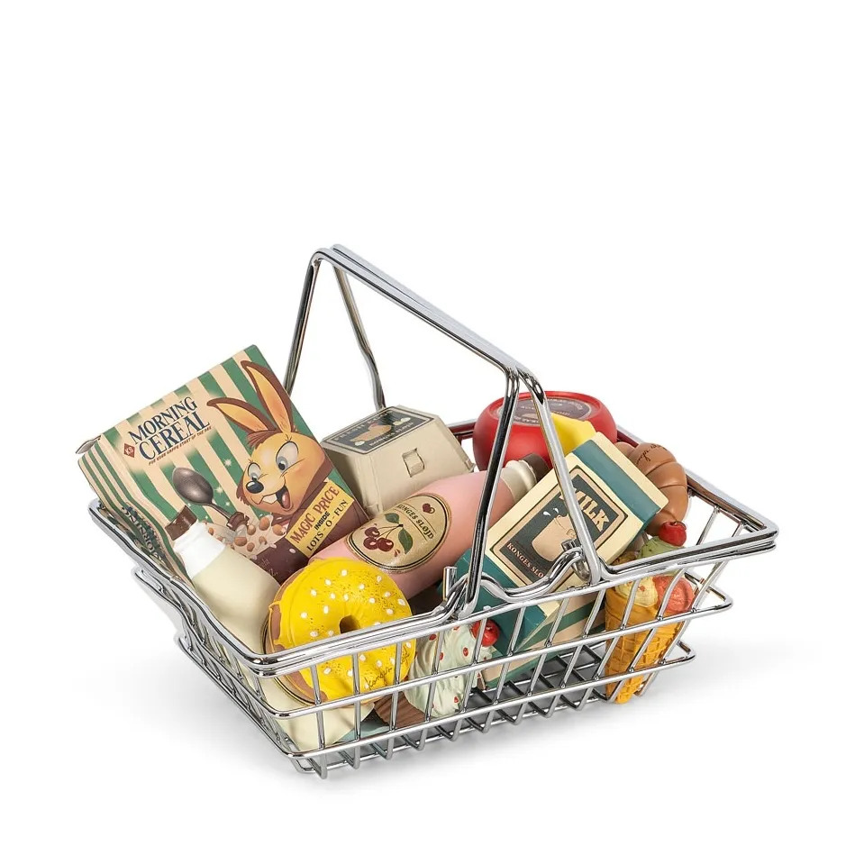 Set Mini Market con cestino della spesa