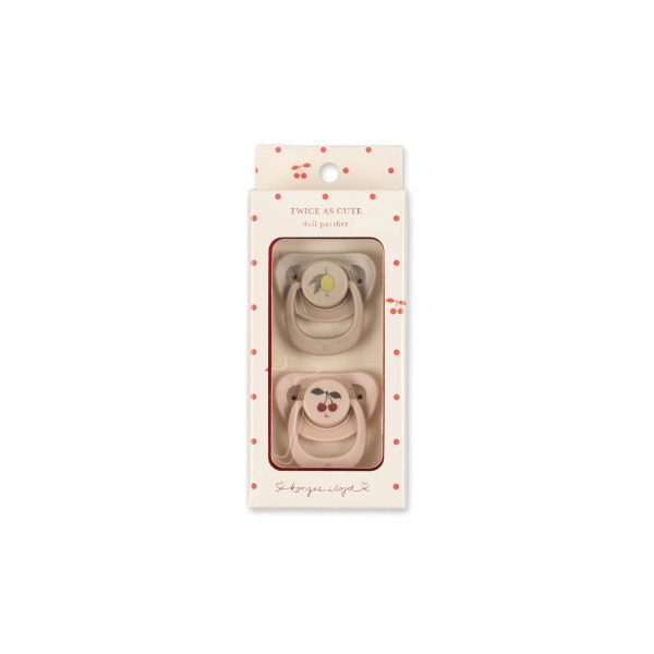Set 2 Ciucci per Bambole Cherry/Lemon