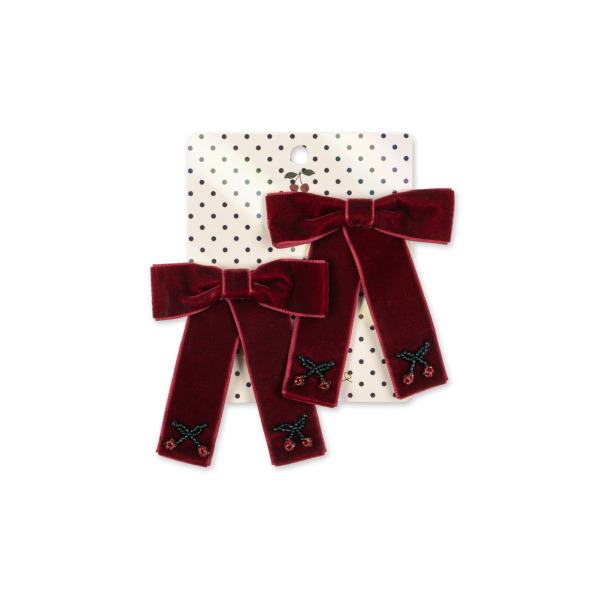 Set 2 Fermagli Juliette Bow