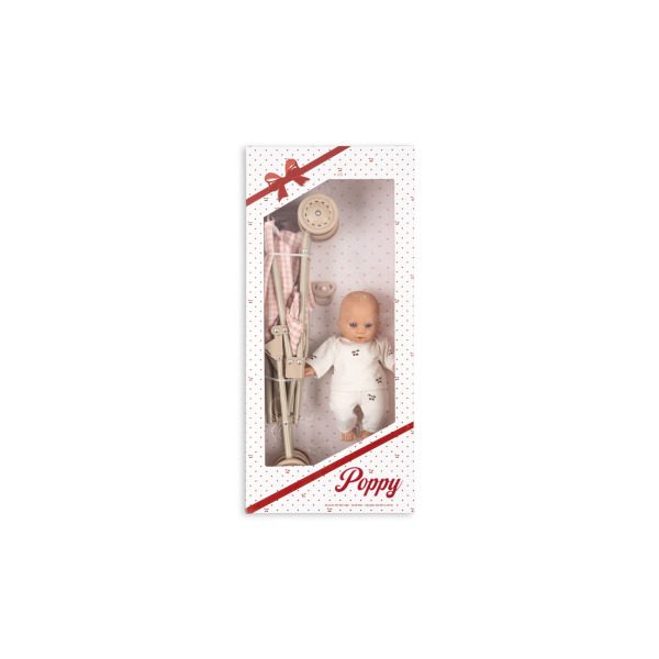 Set Passeggino con Bambola Poppy