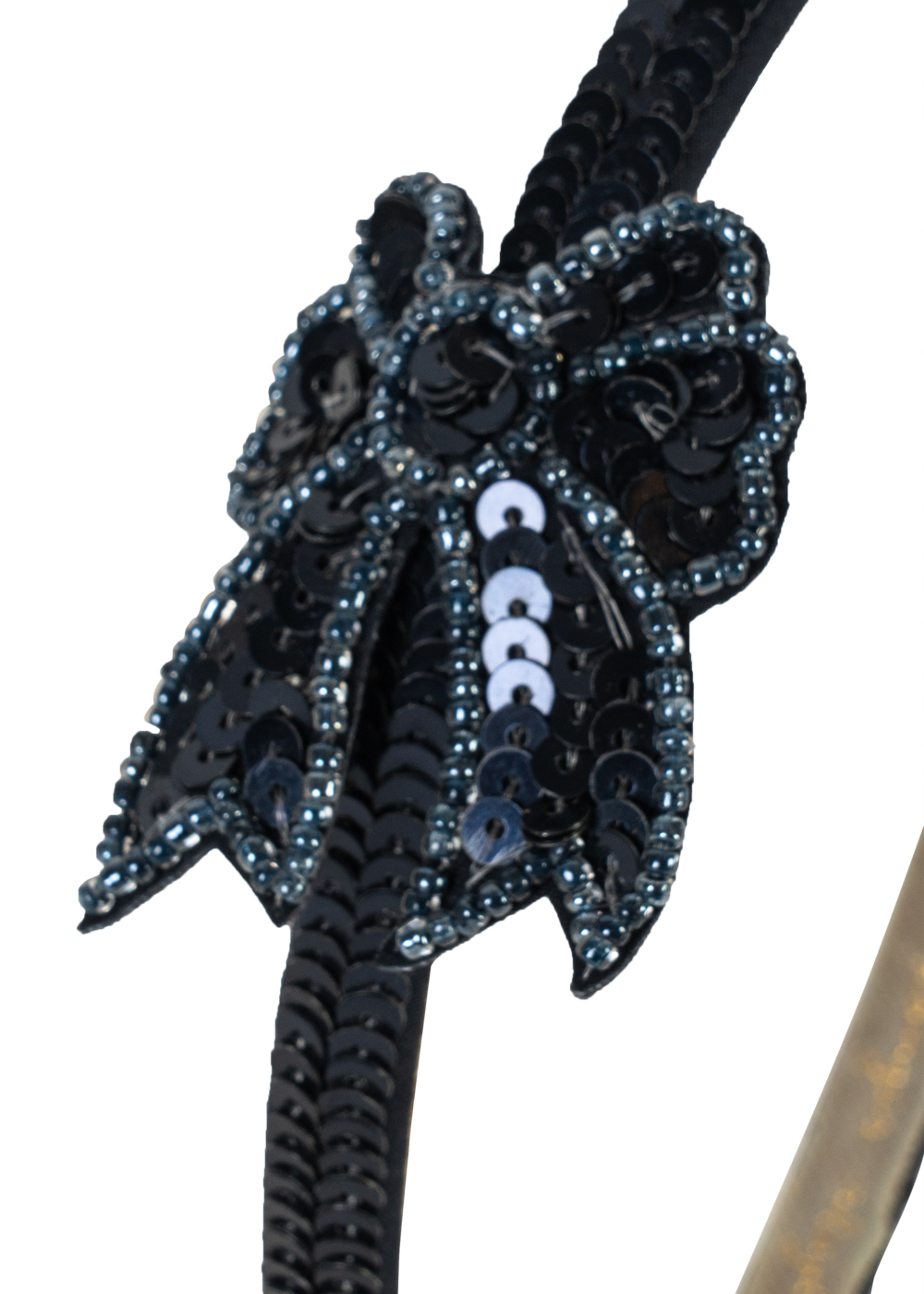 Cerchietto Sequin con Fiocco in Paillettes