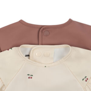 Bavaglini con volant cherry
