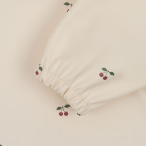 Bavaglini con volant cherry