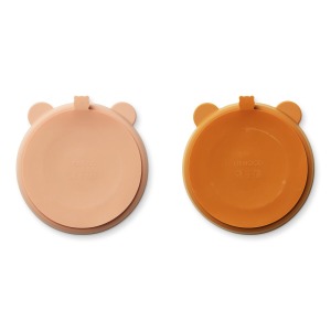 Set 2 piatti divisori STACY con ventosa