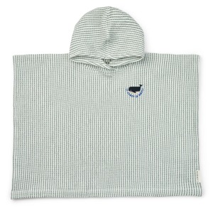 Poncho con ricamo Paco