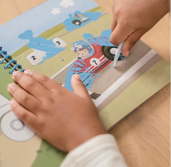 Libro Scratch & sketch Jim & Friends