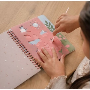 Libro Scratch & sketch Rosa & Friends
