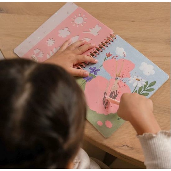 Libro Scratch & sketch Rosa & Friends