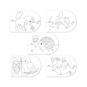 Libro di colori Forest Friends