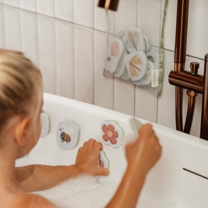 Giochi da bagno flowers and butterflies