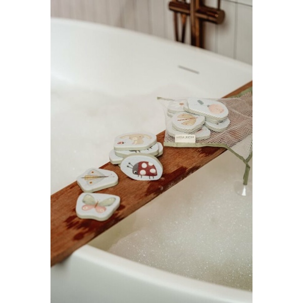 Giochi da bagno flowers and butterflies