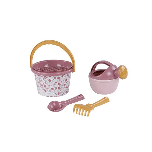 Set da spiaggia Fiori rosa