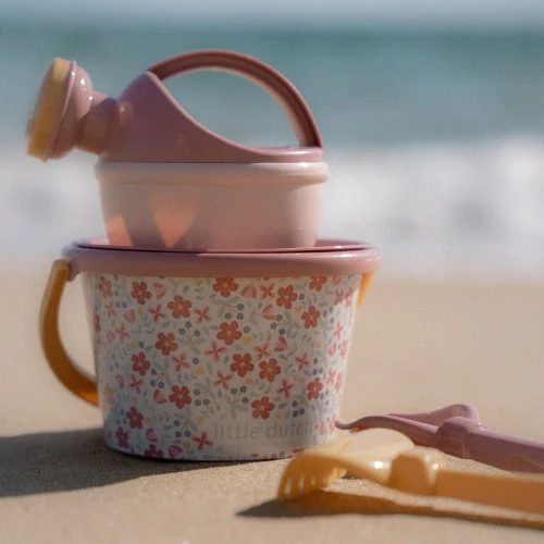 C---little dutch---2014446FLOWER_3_P.JPG Set da spiaggia Fiori rosa