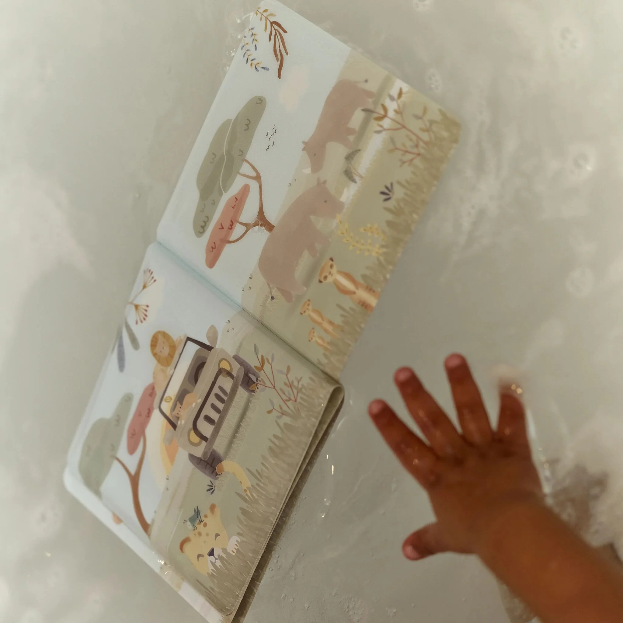 Libro da Bagno Safari Friends