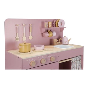 C Little Dutch LD2501ROSA 2 P.JPG Cucina in legno rosa