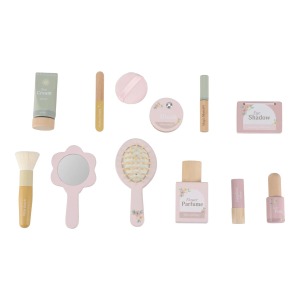 Set per il  trucco in legno