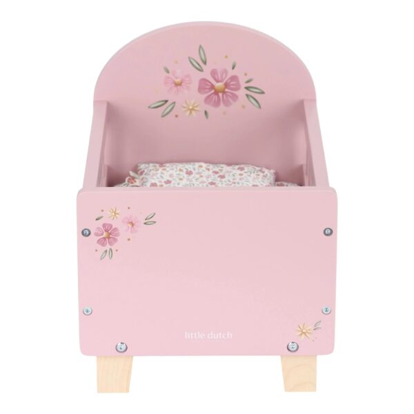 Letto per bambole in legno
