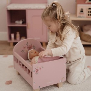 C Little Dutch LD2517DOLL BED 4 P.JPG Letto per bambole in legno