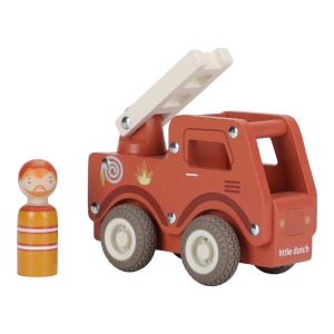 Camion dei pompieri in legno