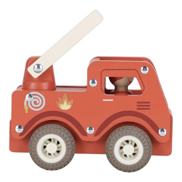 Camion dei pompieri in legno