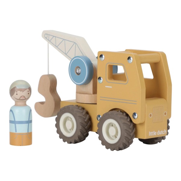 Camion Gru in legno