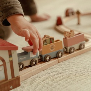 Binario del treno in legno – XL