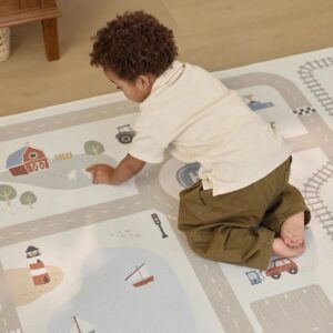 C Little Dutch LD2550CAR PLAY 6 P.JPG Tappeto gioco con macchinine
