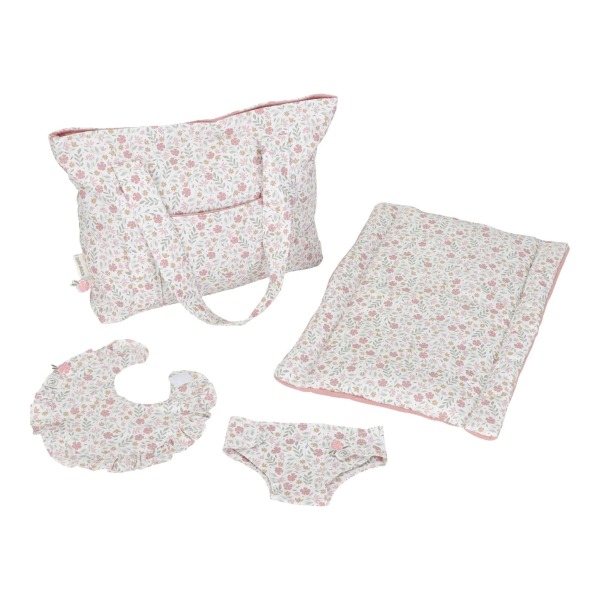 Borsa Cambio per bambole Flowers