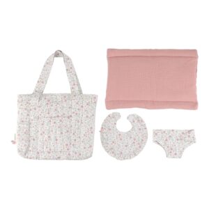 Borsa Cambio per bambole Flowers