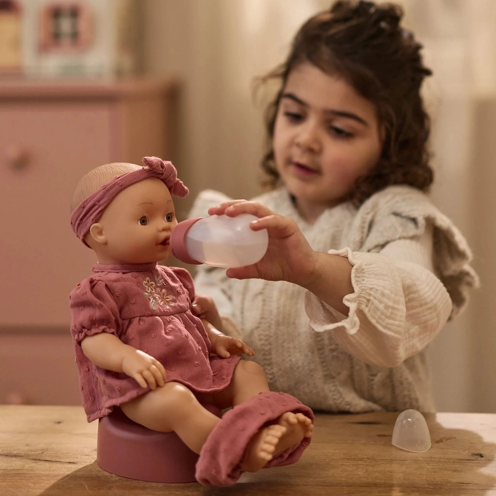 Bambola Livia con Vasino e Biberon