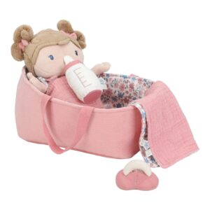 C Little Dutch LD4677ROSA 2 P.JPG Bambola Rosa con cestino morbido