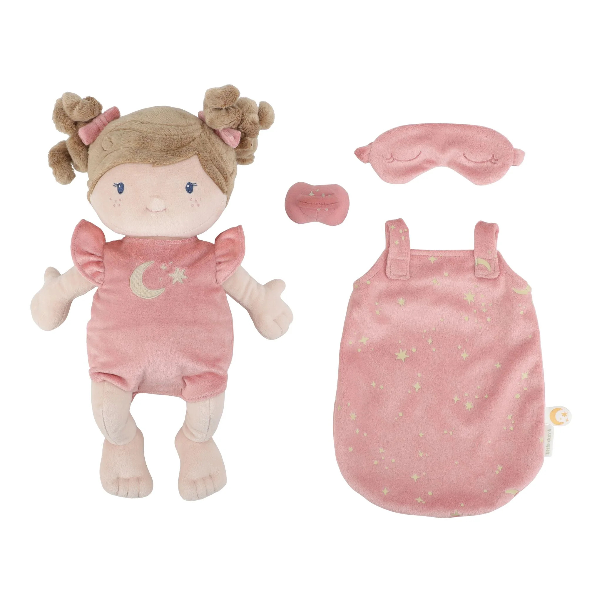 Bambola Rosa con Sacco Nanna