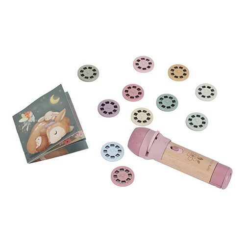 Torcia con proiettore di storie – Rosa