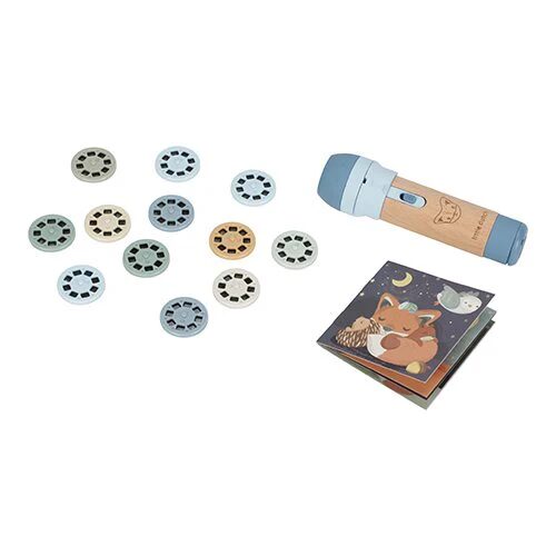 Torcia con proiettore di storie – Blu