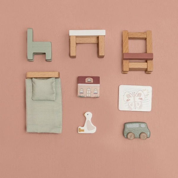 Set da gioco casa delle bambole – bedroom