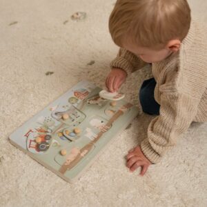 Puzzle sonoro in legno Little Farm