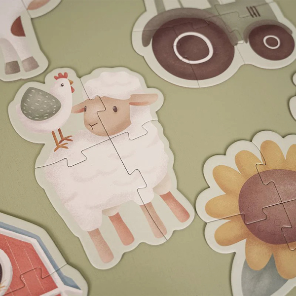 Puzzle 6 in 1 Little Farm
