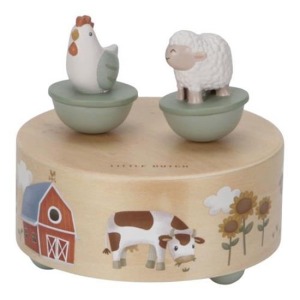 C Little Dutch LD7165FARM.JPG Music Box Little Farm