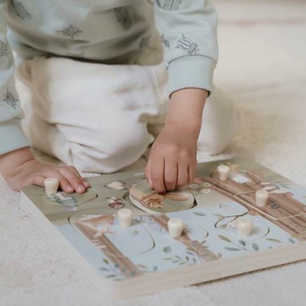 Puzzle sonoro in legno – Forest Friends