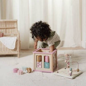 Cubo di multiattività in legno – Fairy Garden