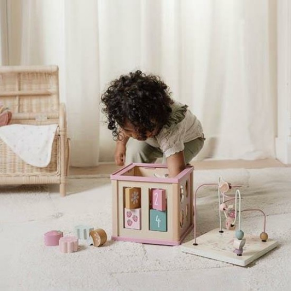 Cubo di multiattività in legno – Fairy Garden