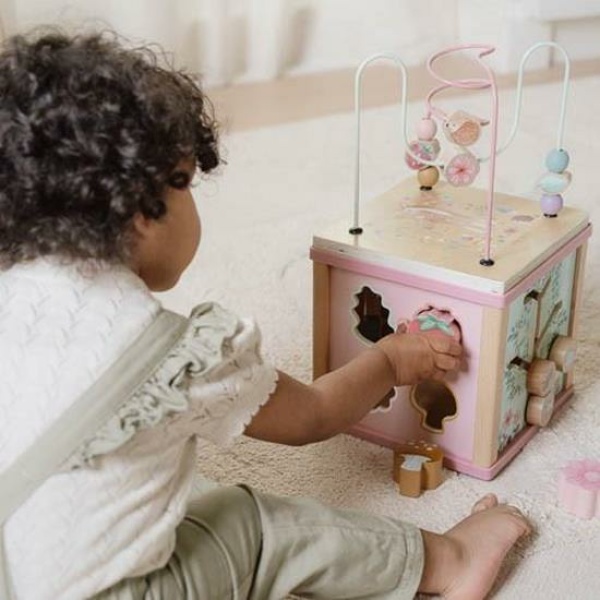 Cubo di multiattività in legno – Fairy Garden